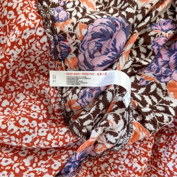 Free People Gabriela Patchwork Printed Halter Slip Dress - Picture 7 of 7